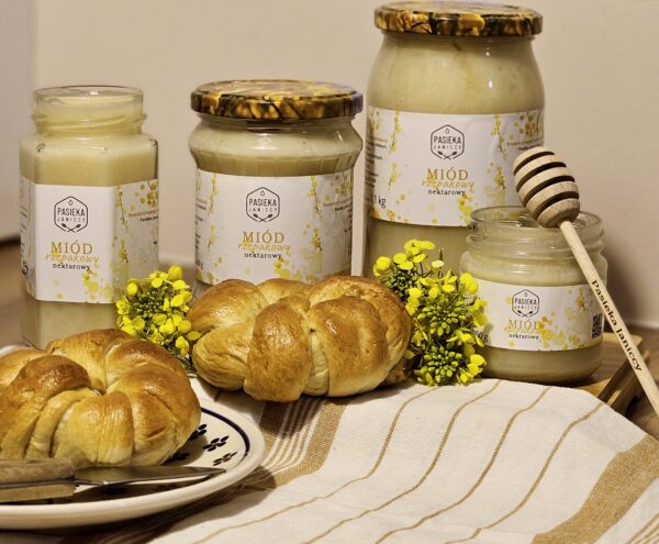 Miód rzepakowy kremowany