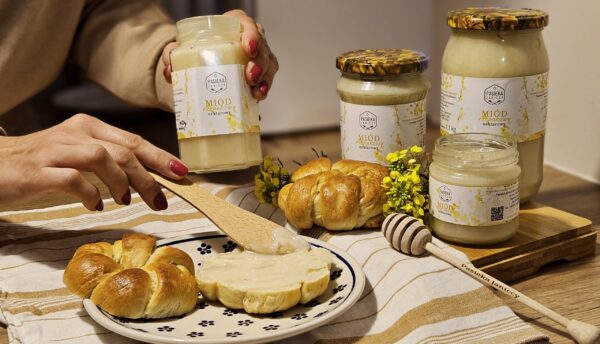 Miód rzepakowy kremowany