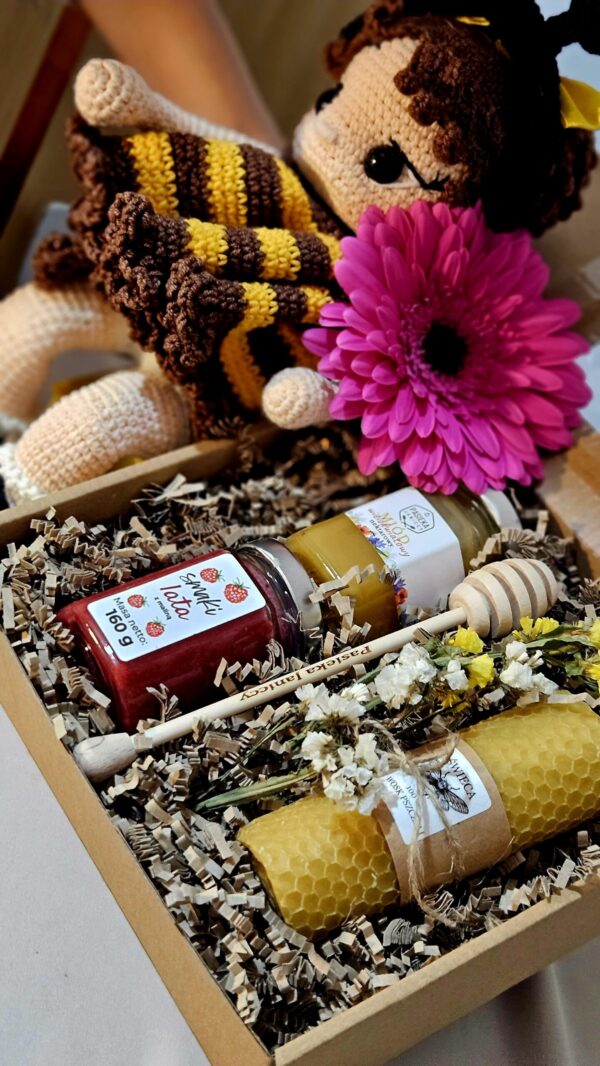 Zestaw prezentowy MIDI z świecą