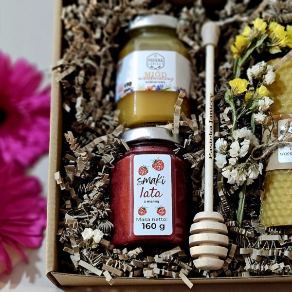 Zestaw prezentowy MIDI z świecą