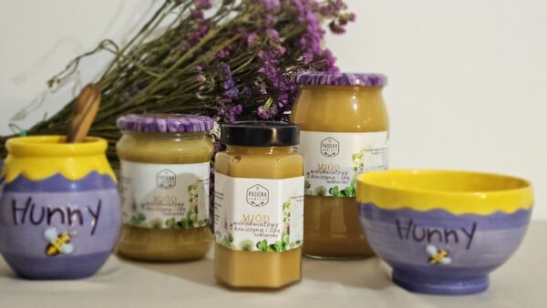 Miód wielokwiatowy z koniczyną i lipą