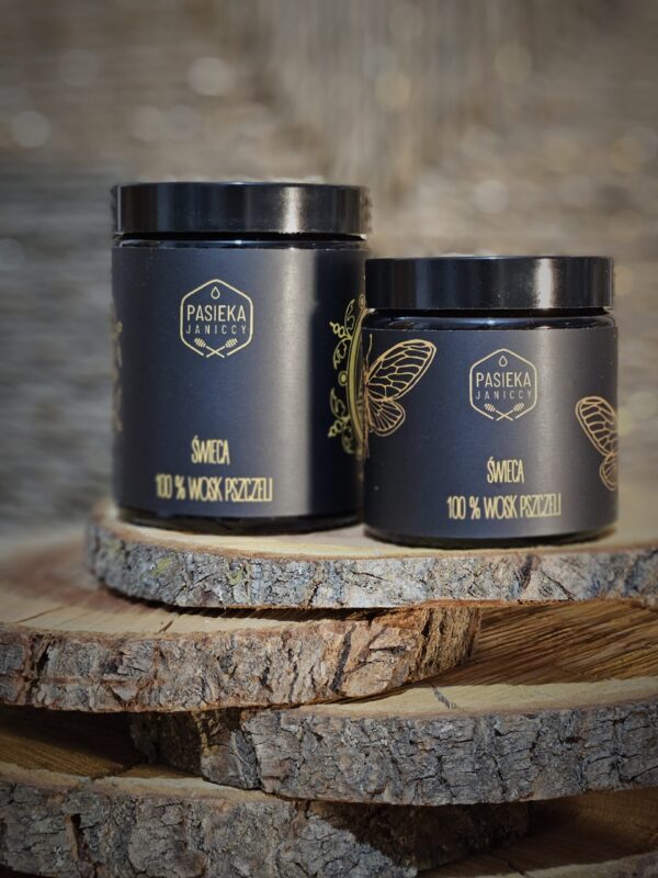 Świeca słoiczkowa duża