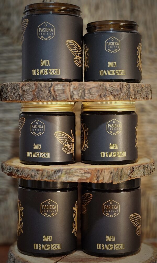 Świeca słoiczkowa duża