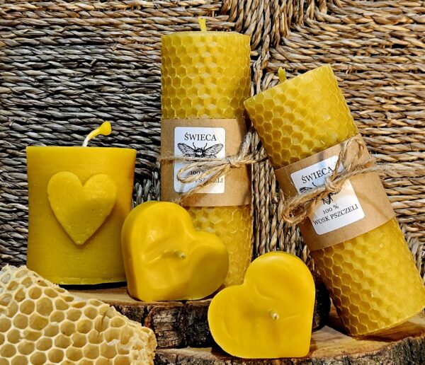 Świeca serduszko tealight