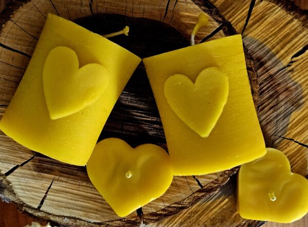 Świeca serduszko tealight