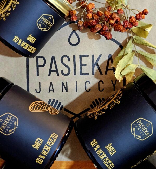 Świeca słoiczkowa duża