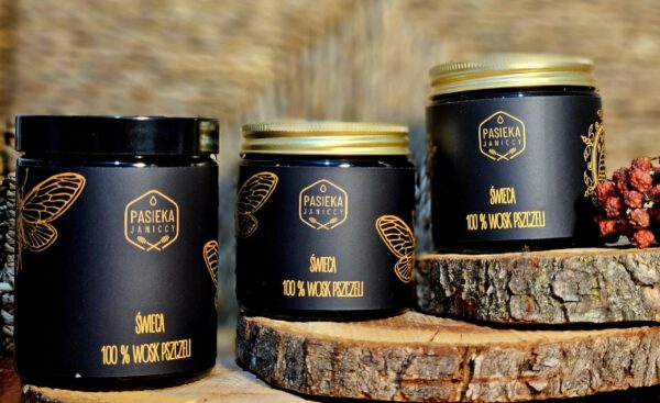 Świeca słoiczkowa duża