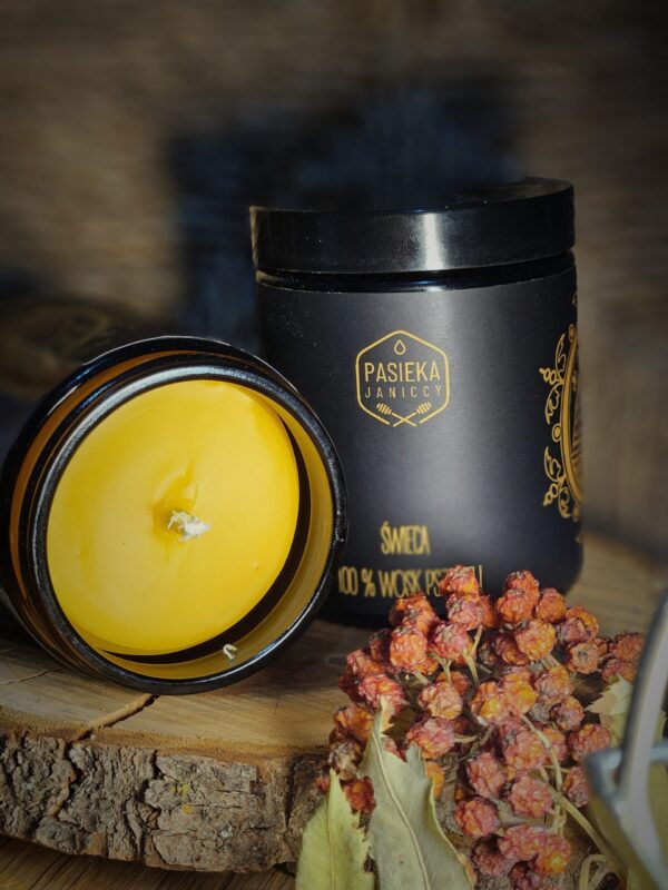 Świeca słoiczkowa duża