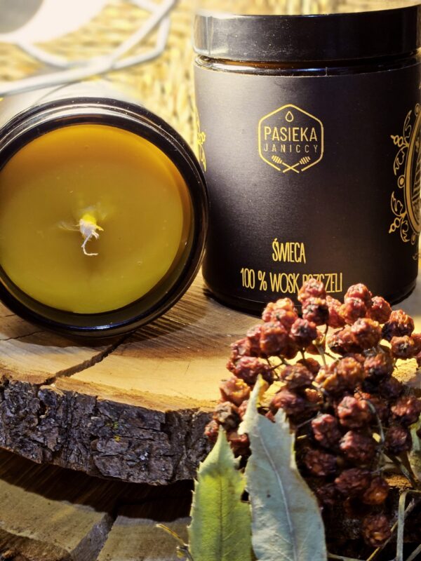 Świeca słoiczkowa duża