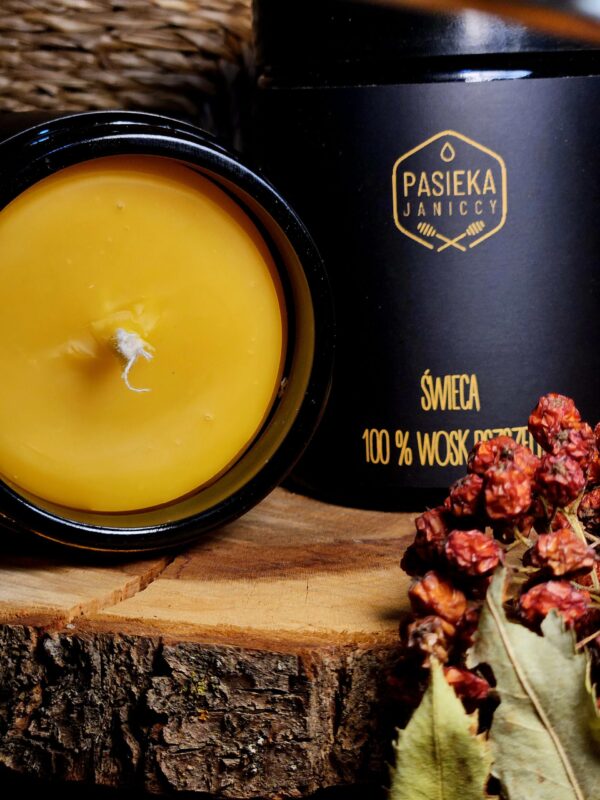 Świeca słoiczkowa duża