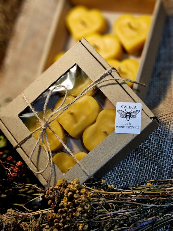 Świeca serduszko tealight