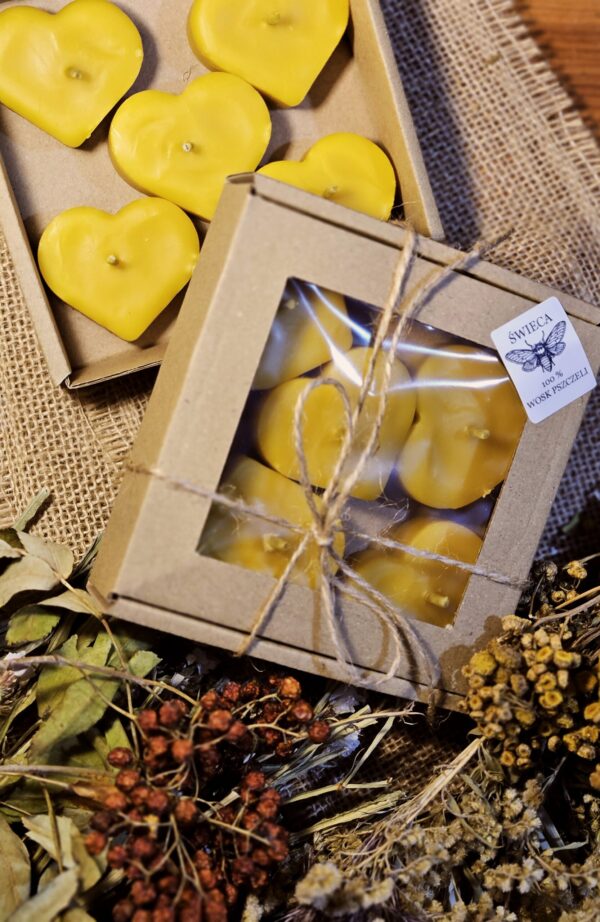 Świeca serduszko tealight