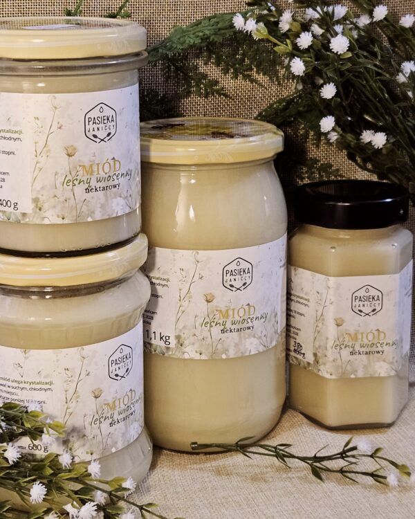 Miód leśny wiosenny