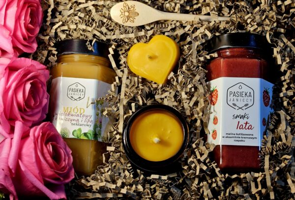 Mega zestaw z świecą