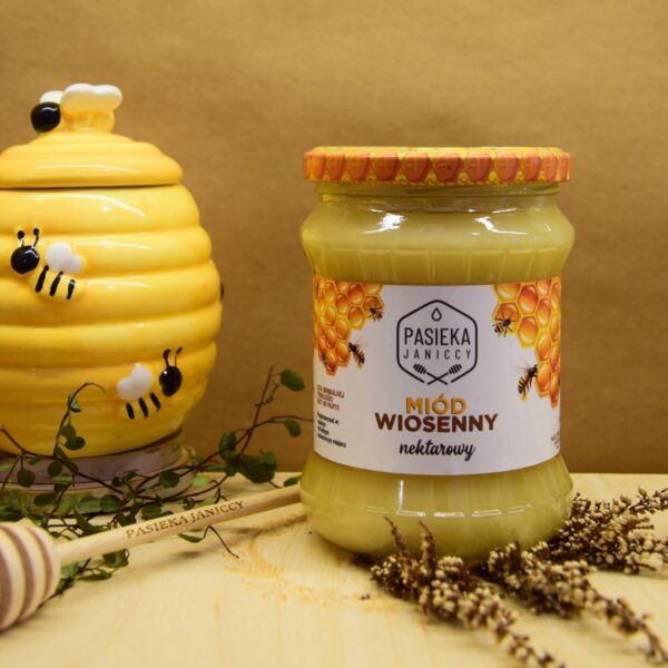 Miód wielokwiatowy wiosenny kremowany