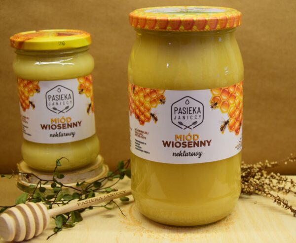 Miód wielokwiatowy wiosenny kremowany