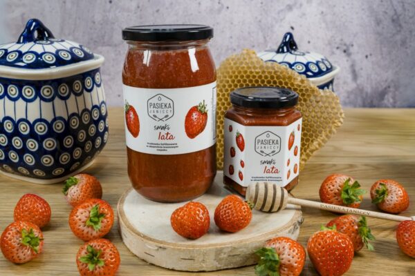 Miód z truskawką