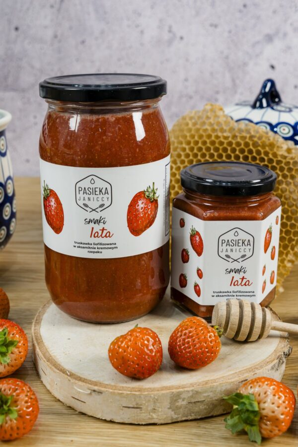 Miód z truskawką