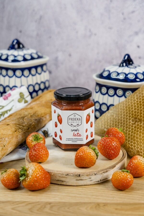 Miód z truskawką
