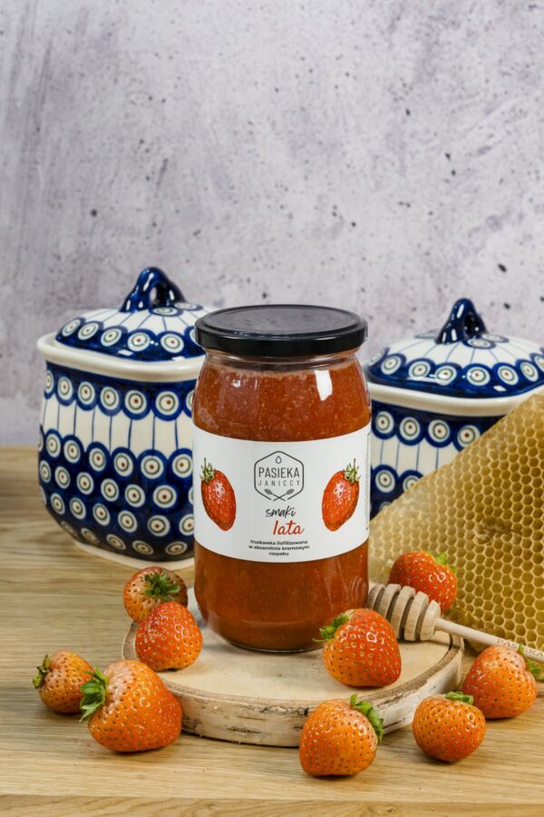 Miód z truskawką