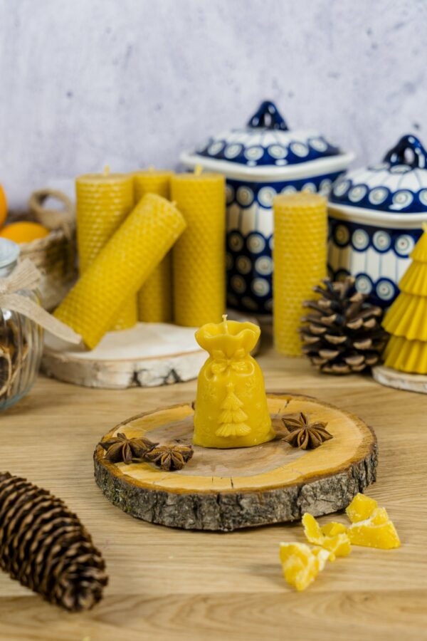 Świeca worek prezentowy